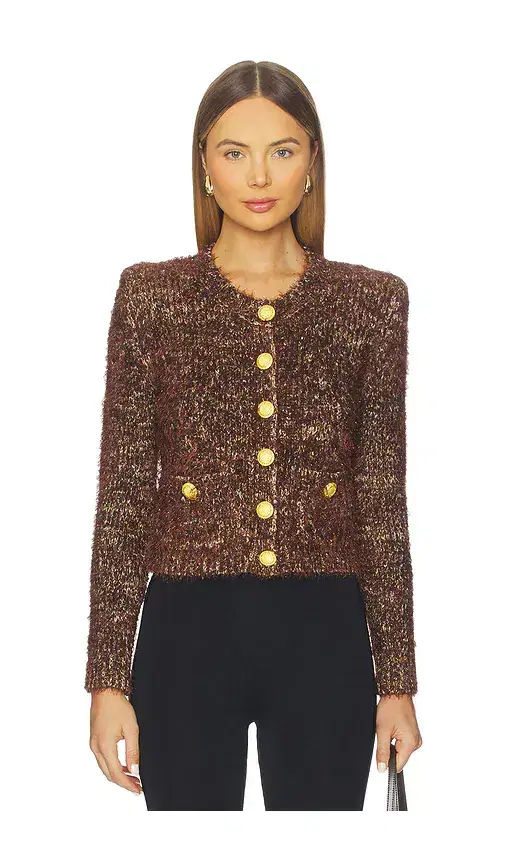 L'AGENCE Una Knit Cardigan