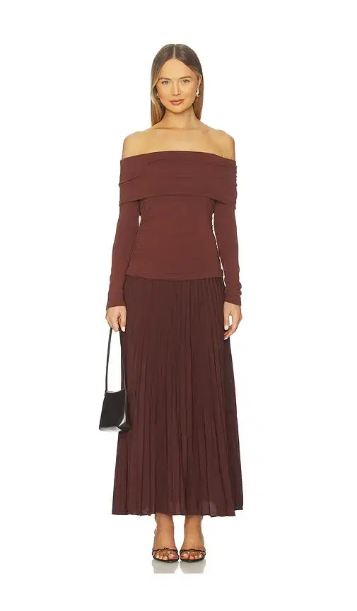 ASTR the Label Tanaia Mixed Media Dress