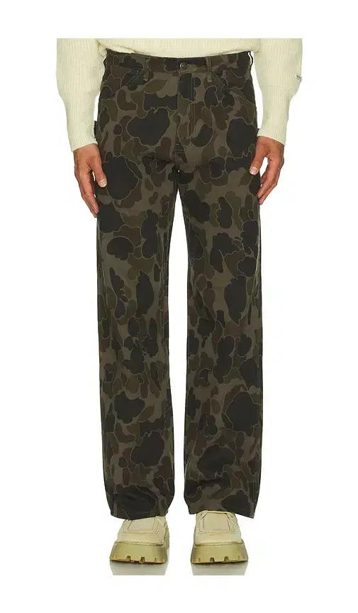 After Pray Neo Washed Work Pants Cloud Camo