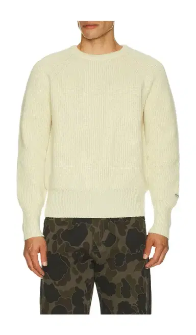 After Pray Rover Patched Knit Crew Neck Sweater | Thumbnail 1