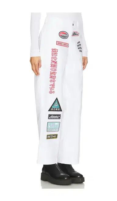 Anti Social Social Club Patched Up Racing Pants | Thumbnail 2 Anti Social Social Club Patched Up Racing Pants | Thumbnail 2