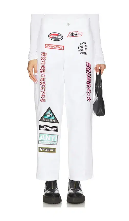 Anti Social Social Club Patched Up Racing Pants