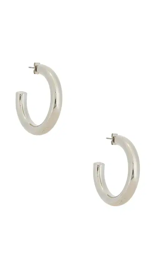 Medium Thick Classic Hoops