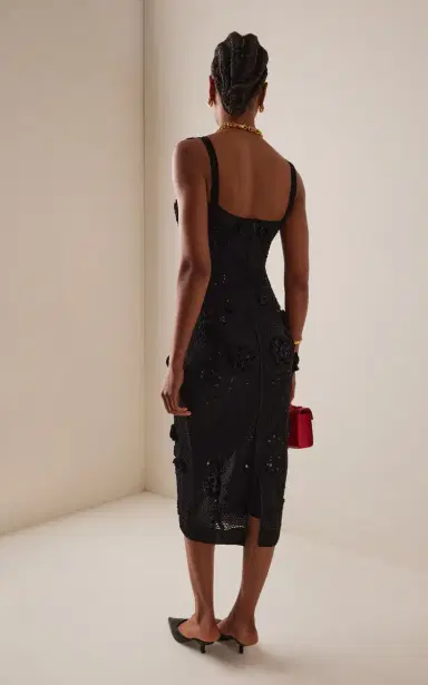 Carolina Herrera Crocheted Midi Dress | Thumbnail 5 Carolina Herrera Crocheted Midi Dress | Thumbnail 5