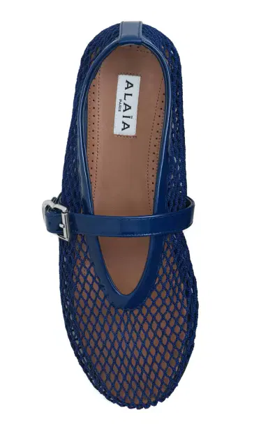 Alaïa Fishnet Ballet Flats | Thumbnail 3 Alaïa Fishnet Ballet Flats | Thumbnail 3
