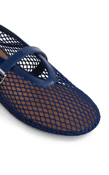 Alaïa Fishnet Ballet Flats | Thumbnail 4 Alaïa Fishnet Ballet Flats | Thumbnail 4