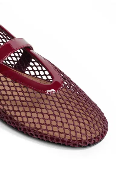 Alaïa Fishnet Ballet Flats | Thumbnail 4 Alaïa Fishnet Ballet Flats | Thumbnail 4