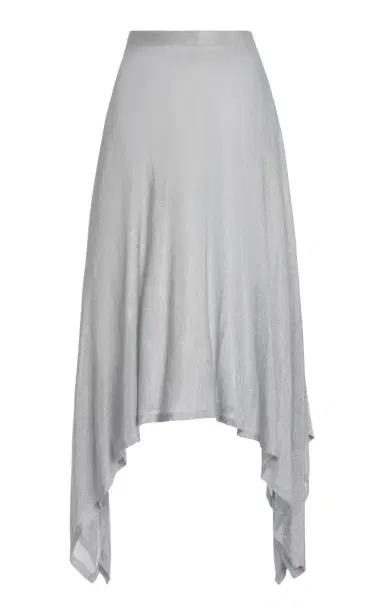Mel Usine Leonore Asymmetric Chainmail Knit Skirt | Thumbnail 5