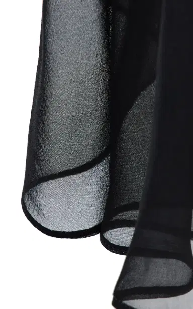 Mel Usine Camille Sheer Silk-Chiffon Dress | Thumbnail 3