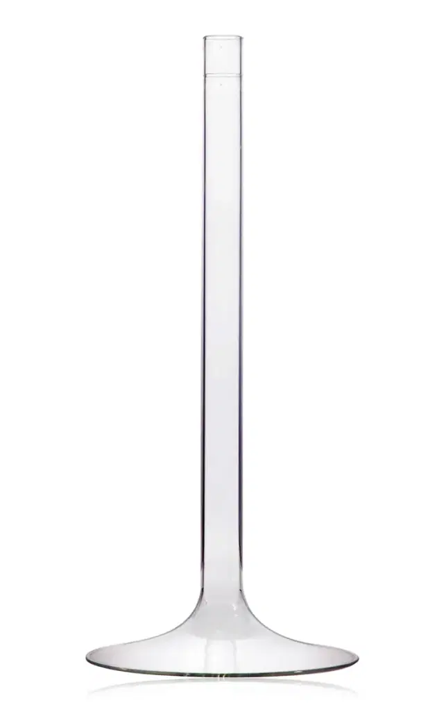 Exclusive Linea Large Glass Candlestick - Clear