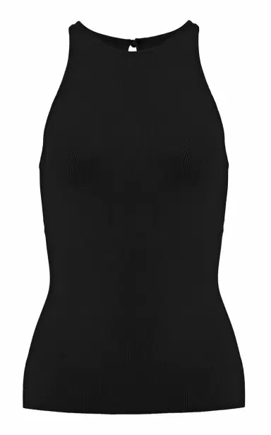 Carolina Herrera Signature Silk-Cotton Tank Top | Thumbnail 6