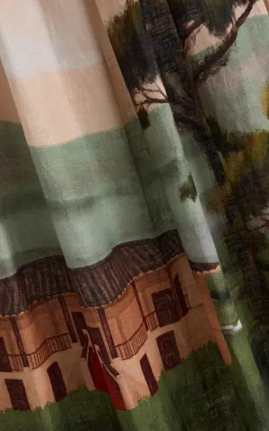Agua by Agua Bendita Jaspe Paraiso Linen Maxi Dress | Thumbnail 5