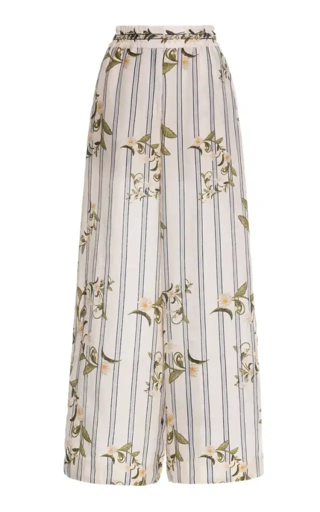 Tota Valle Printed Linen Trousers