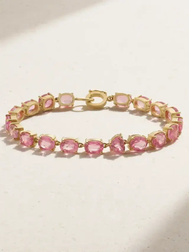 Irene Neuwirth Gemmy Gem 18-karat Gold Spinel Bracelet