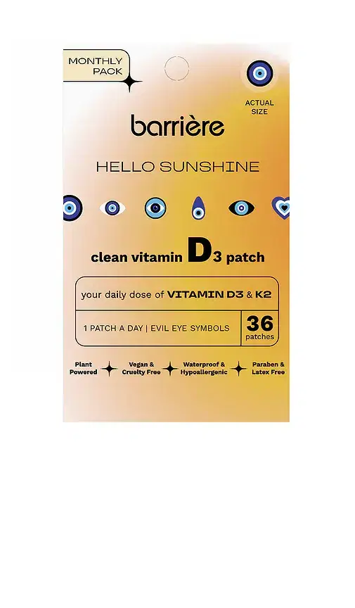 barriere Hello Sunshine Vitamin D3 Patch 36 Pack