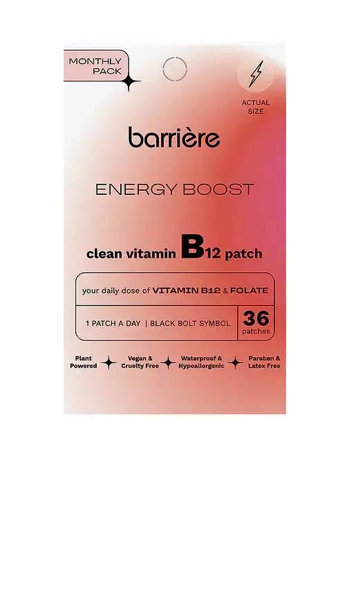 barriere Energy Boost Vitamin B12 Patch 36 Pack