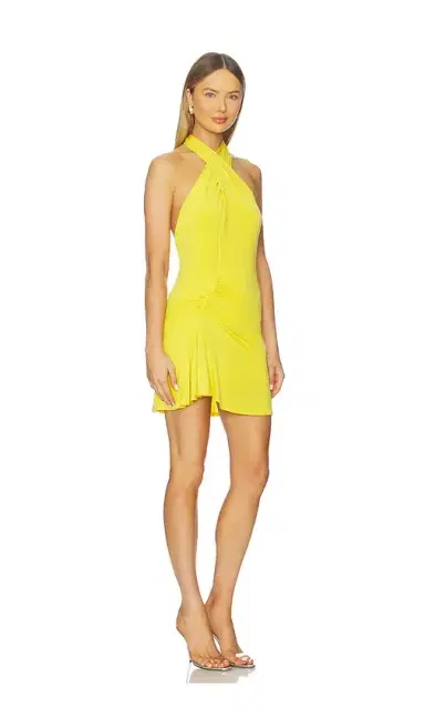 Peachy Den Kylie Halter Knot Dress | Thumbnail 2