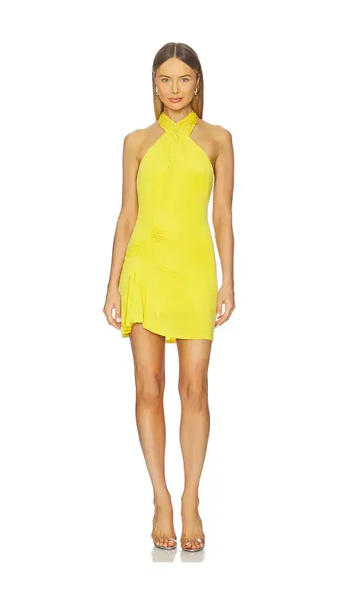 Peachy Den Kylie Halter Knot Dress