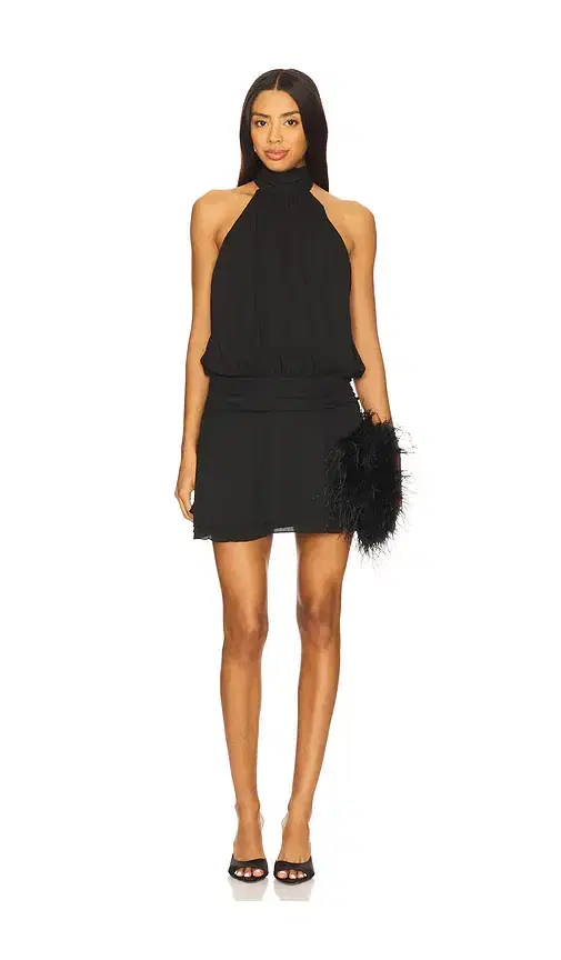 superdown Shaza Halter Mini Dress