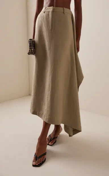 Heirlome Augusta Linen Midi Skirt | Thumbnail 3 Heirlome Augusta Linen Midi Skirt | Thumbnail 3