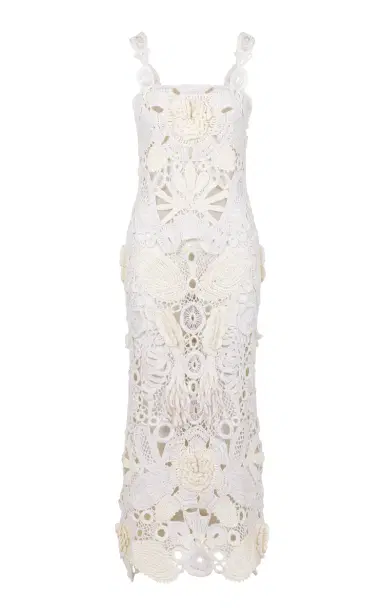 Heirlome Roselia Cotton-Silk Midi Dress | Thumbnail 1