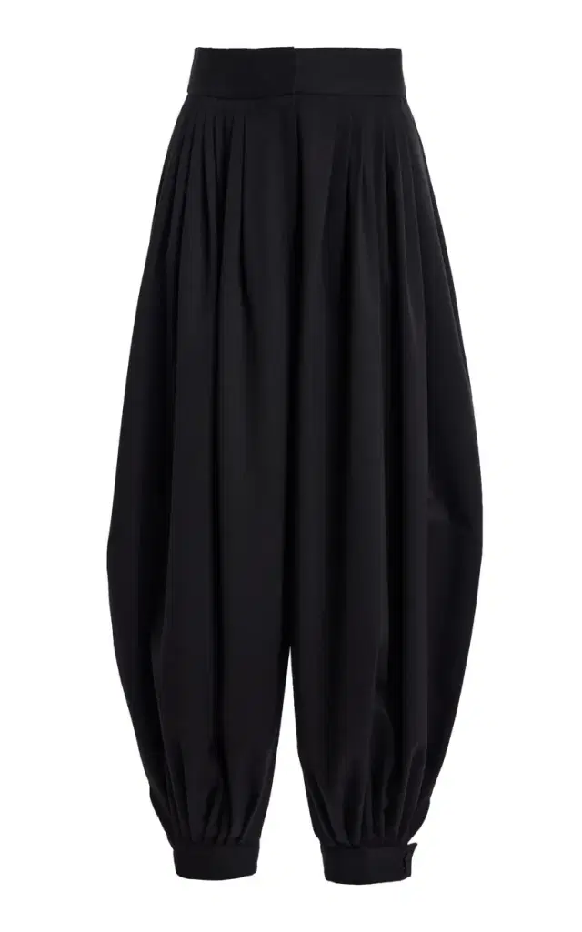 Altuzarra Chapman Cuffed Wool Balloon Pants