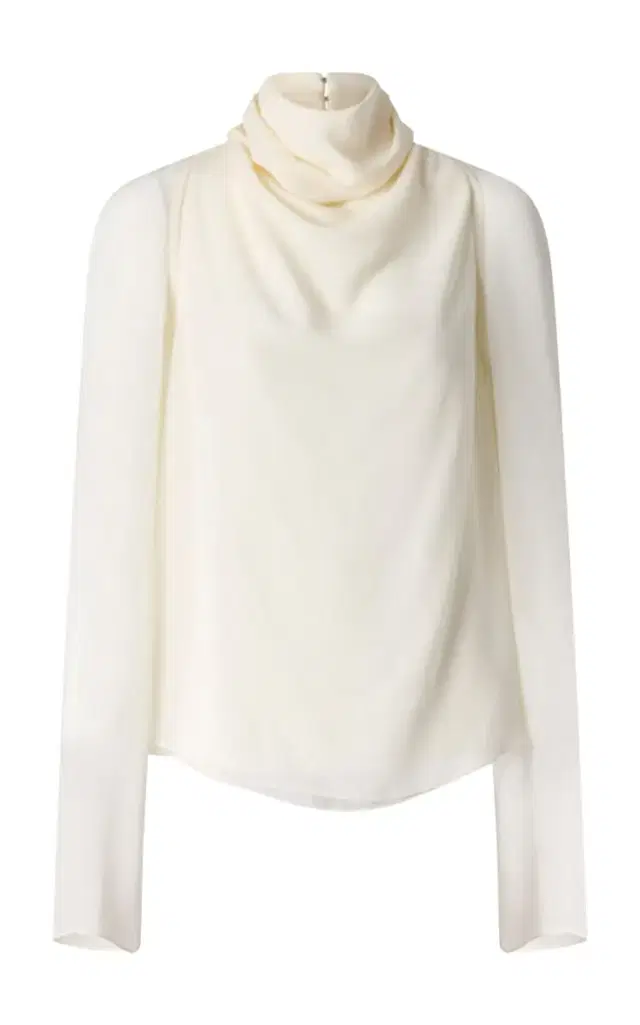 Cara Draped Georgette Top Cara Draped Georgette Top