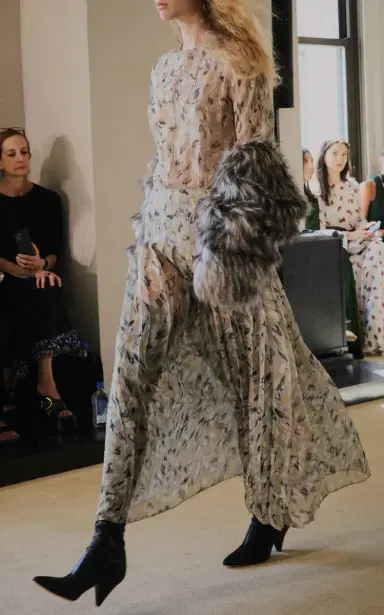 Altuzarra Birdy Printed Chiffon Maxi Dress | Thumbnail 2 Altuzarra Birdy Printed Chiffon Maxi Dress | Thumbnail 2
