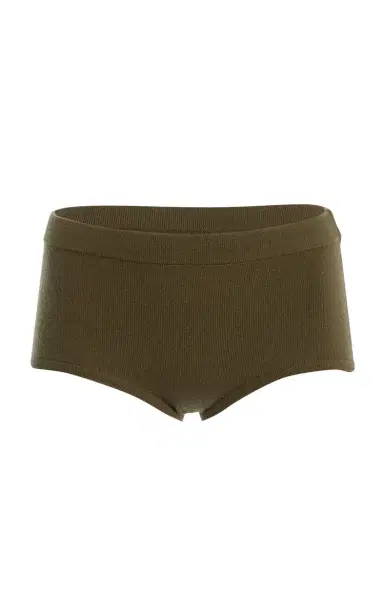 Michael Kors Collection Knit Cashmere-Blend Brief Shorts | Thumbnail 1