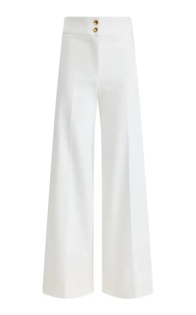 Altuzarra Rudy Stretch-Cotton Flare Pants