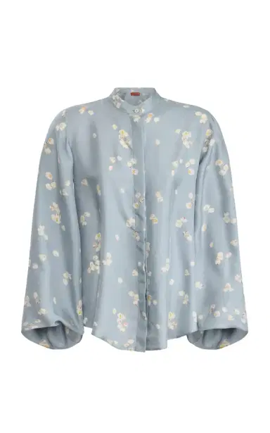 Altuzarra Magee Printed Silk Shirt | Thumbnail 7