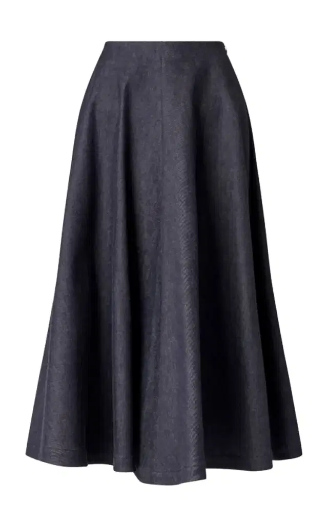 Varda Denim Midi Skirt