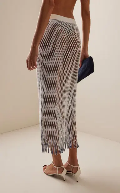 Simkhai Aldridge Knit Midi Skirt | Thumbnail 4