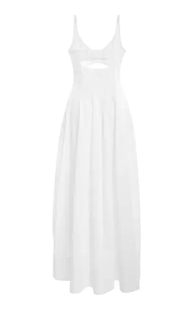 SIMKHAI Maddy Cotton Midi Dress | Thumbnail 5 SIMKHAI Maddy Cotton Midi Dress | Thumbnail 5