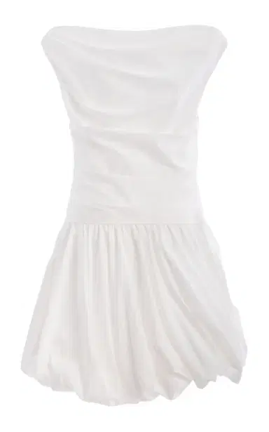 SIMKHAI Salina Cotton Bubble Mini Dress | Thumbnail 2