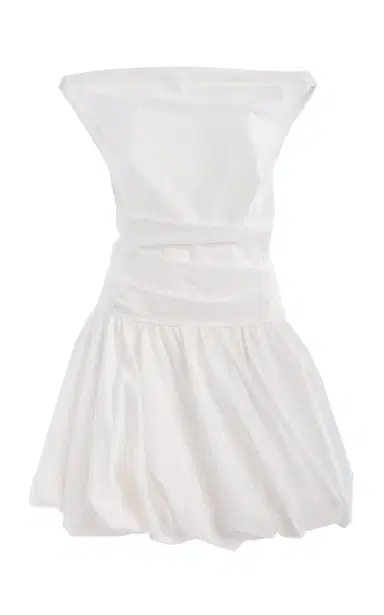 SIMKHAI Salina Cotton Bubble Mini Dress | Thumbnail 6