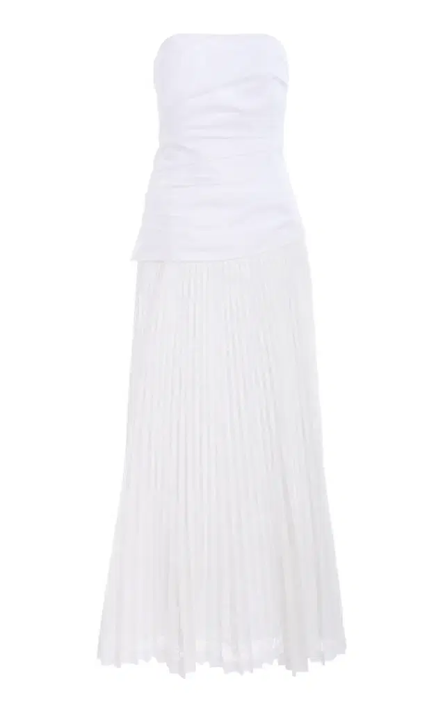 Annalise Cotton Lace Midi Dress