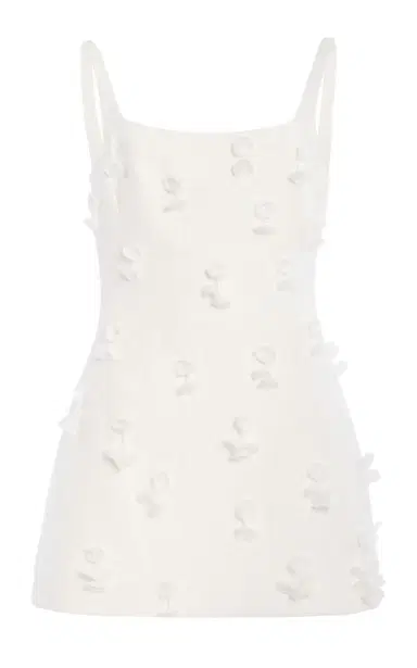 Simkhai Cailinn Linen-Cotton Mini Dress | Thumbnail 1