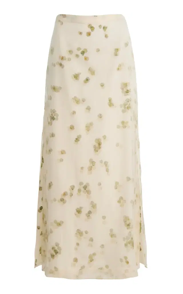 Altuzarra Linnie Cotton-Blend Skirt
