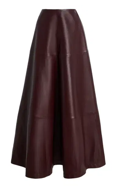 Altuzarra Varda Leather Maxi Skirt | Thumbnail 1 Altuzarra Varda Leather Maxi Skirt | Thumbnail 1