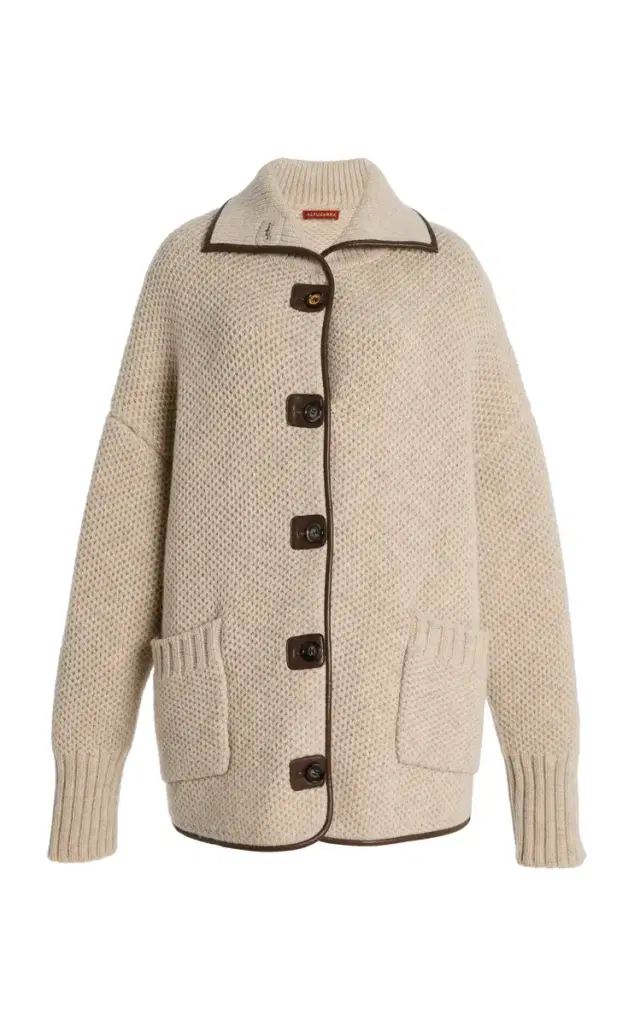 Llewellyn Merino Wool Knit Jacket
