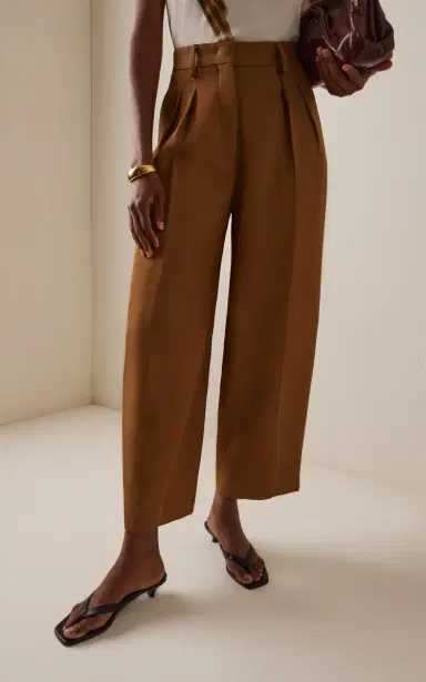 Altuzarra Dash Twill Barrel-Leg Pants | Thumbnail 3 Altuzarra Dash Twill Barrel-Leg Pants | Thumbnail 3