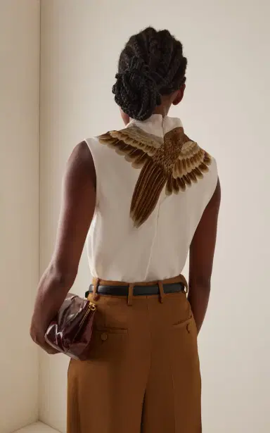Altuzarra Arlie Printed Silk Top | Thumbnail 4 Altuzarra Arlie Printed Silk Top | Thumbnail 4