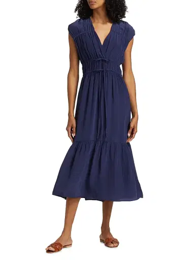 RAILS Women's Aletta Tie-Waist Midi-Dress | Thumbnail 2 RAILS Women's Aletta Tie-Waist Midi-Dress | Thumbnail 2