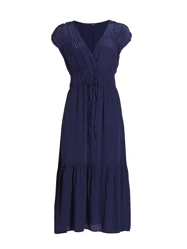 RAILS Women's Aletta Tie-Waist Midi-Dress