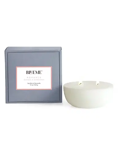 Blueme Romance Oakmoss & Sandalwood Ceramic Candle Giant | Thumbnail 2 Blueme Romance Oakmoss & Sandalwood Ceramic Candle Giant | Thumbnail 2