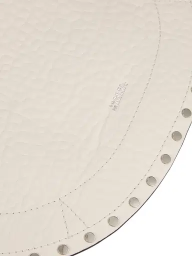 Isabel Marant Women's Oskan Soft Zip Leather Shoulder Bag - Chalk | Thumbnail 6