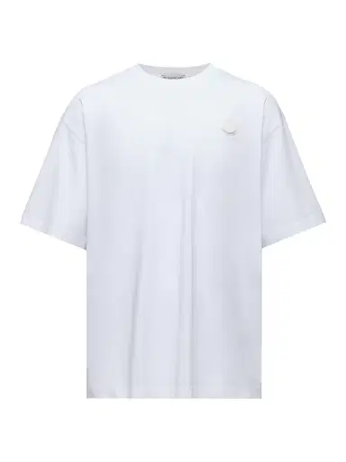 Moncler Genius Men's Moncler x A$AP Rocky Crew Neck T-Shirts in Cotton - White | Thumbnail 1