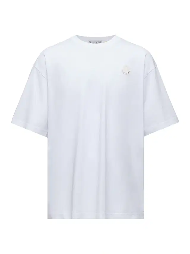 Moncler Genius Men's Moncler x A$AP Rocky Crew Neck T-Shirts in Cotton - White