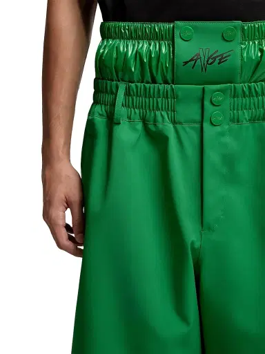 Moncler Genius Men's Moncler x A$AP Rocky Shorts - Bright Green | Thumbnail 4 Moncler Genius Men's Moncler x A$AP Rocky Shorts - Bright Green | Thumbnail 4